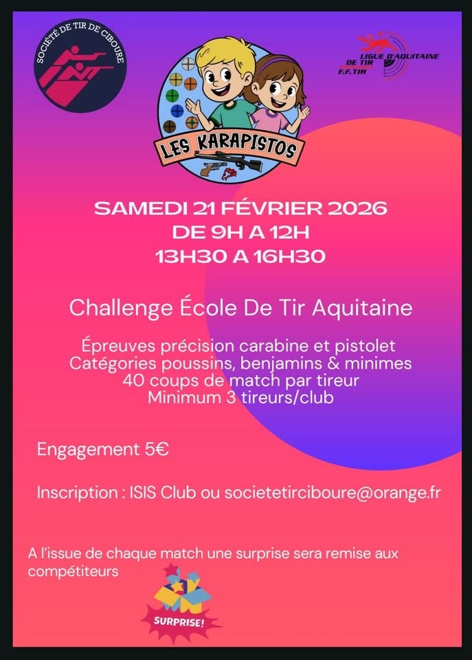 1er tour du tournoi KARAPISTOS