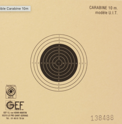 Cibles Carabine
